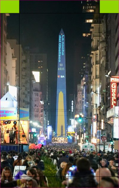 Así participamos de los 90 años del Obelisco 