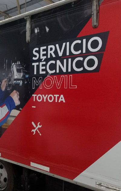 ploteo de camionetas para toyota 